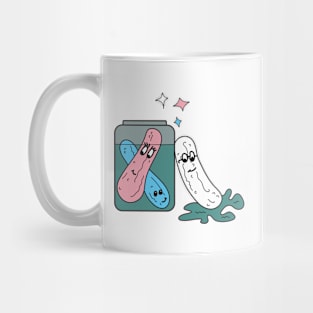 Trans Pickles Vibing Mug